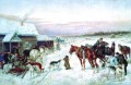 nikolai Sverchkov im Winter Jagd